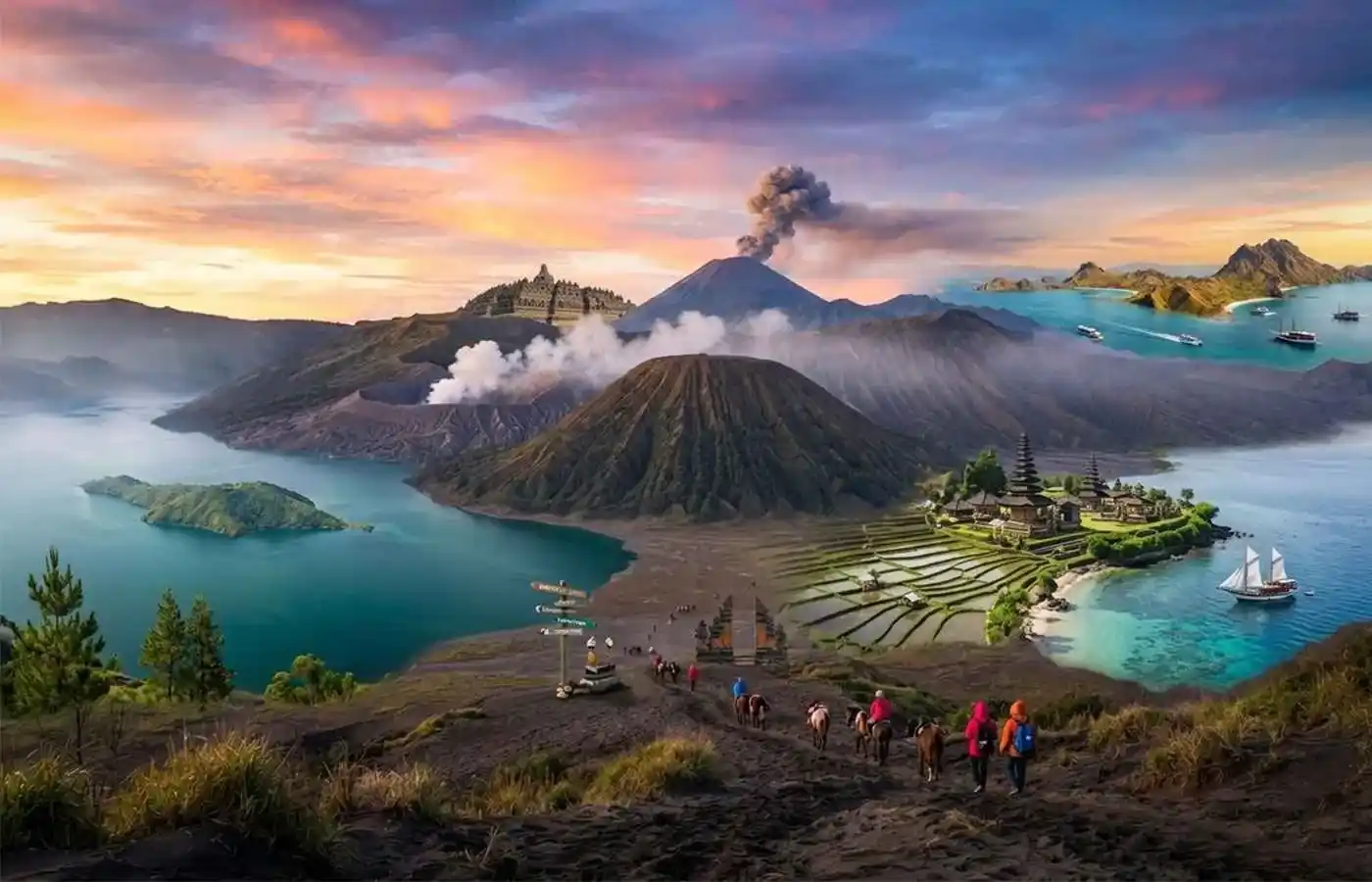 Paket wisata domestik Indonesia